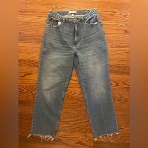 Abercrombie Curve Love Jeans - Ankle Straight Ultra High Rise